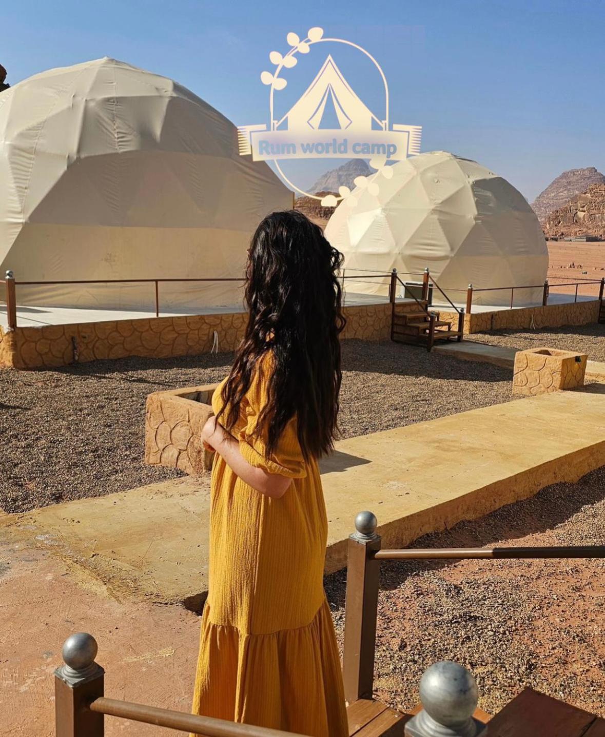 Rum World Bubble Luxury Camp Wadi Rum Bagian luar foto