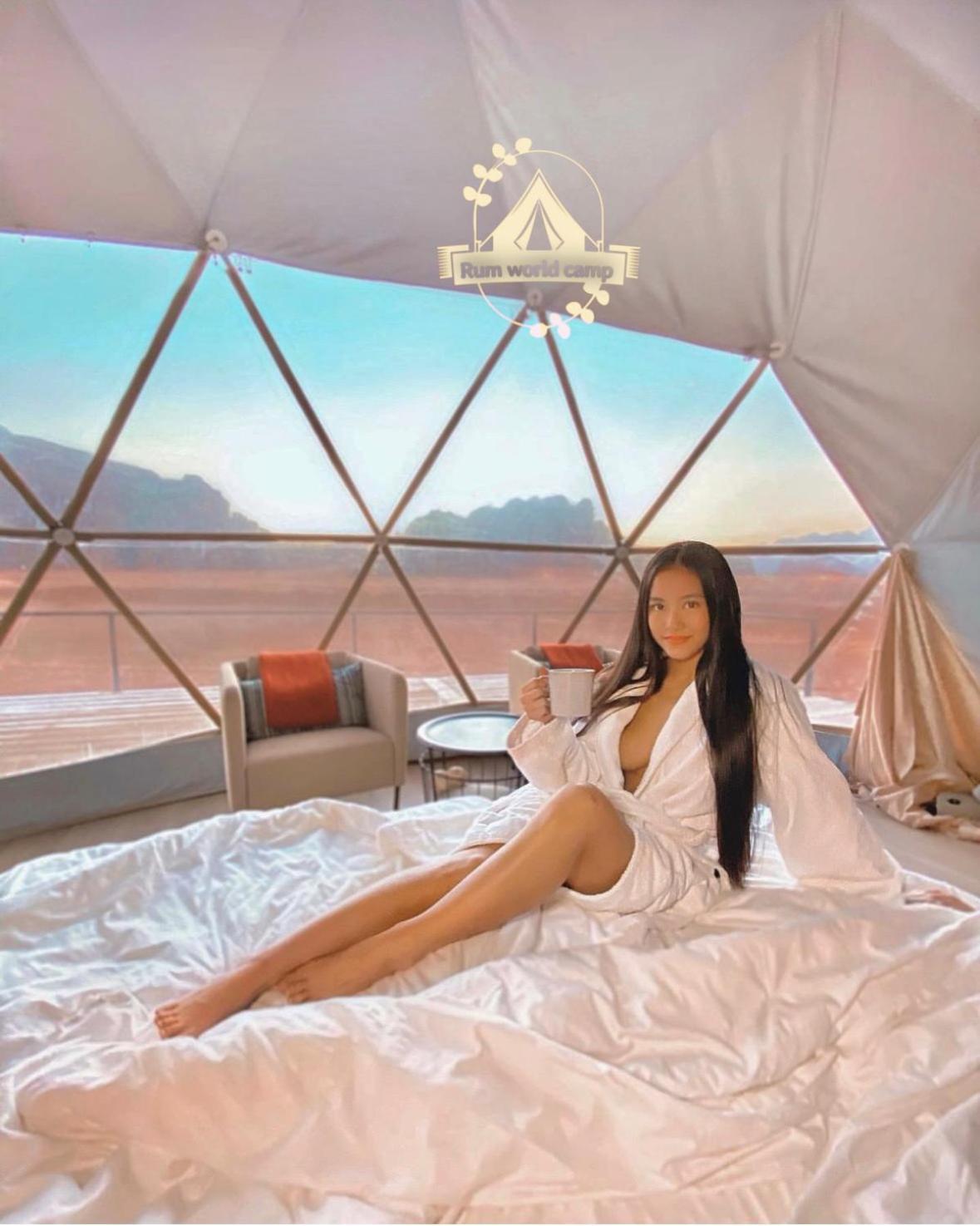Rum World Bubble Luxury Camp Wadi Rum Bagian luar foto