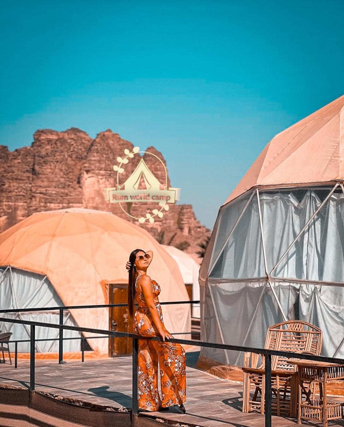 Rum World Bubble Luxury Camp Wadi Rum Bagian luar foto