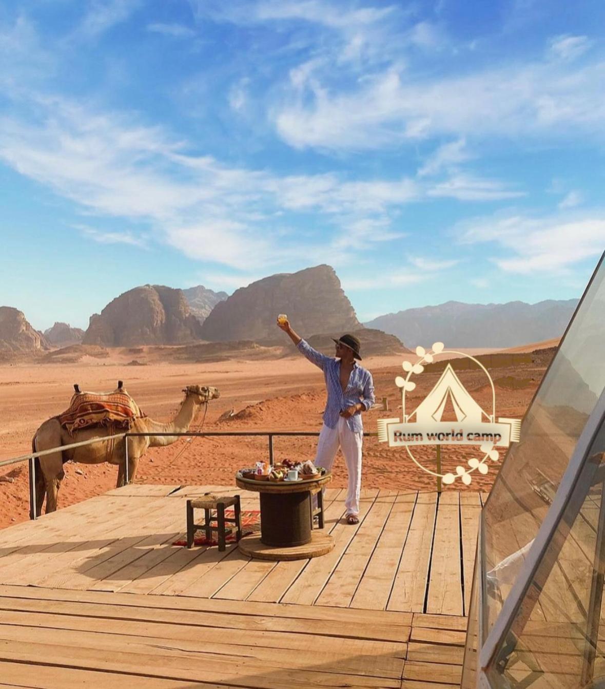 Rum World Bubble Luxury Camp Wadi Rum Bagian luar foto