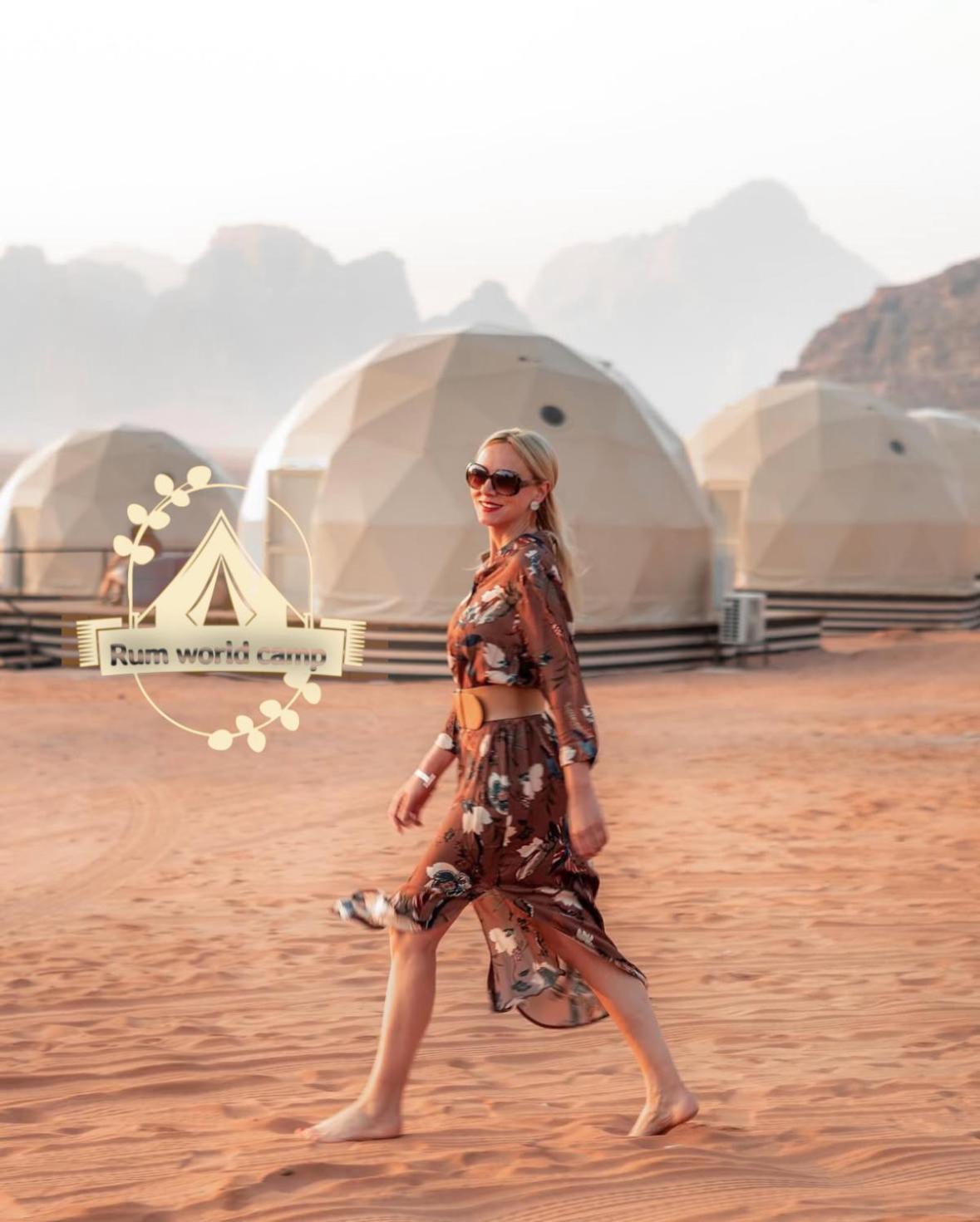 Rum World Bubble Luxury Camp Wadi Rum Bagian luar foto